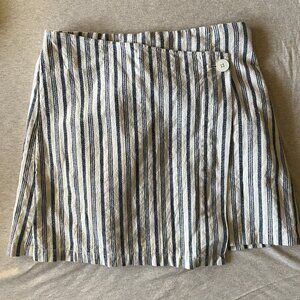 oak + fort wrap skirt